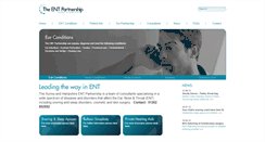 Desktop Screenshot of entpartnership.co.uk